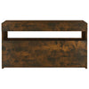 TV-taso LED-valoilla savutammi 75x35x40 cm
