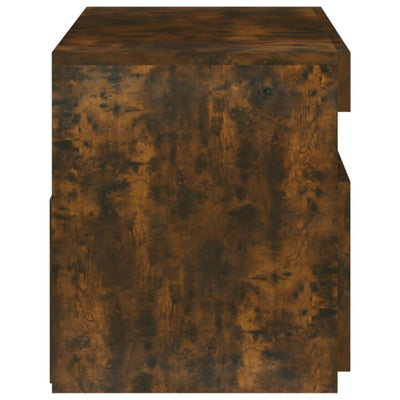 TV-taso LED-valoilla savutammi 75x35x40 cm
