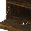 TV-taso LED-valoilla savutammi 75x35x40 cm