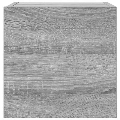Seinäkiinnitettävät TV-kaapit 2 kpl harmaa Sonoma 30,5x30x30 cm