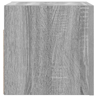 Seinäkiinnitettävät TV-kaapit 2 kpl harmaa Sonoma 30,5x30x30 cm