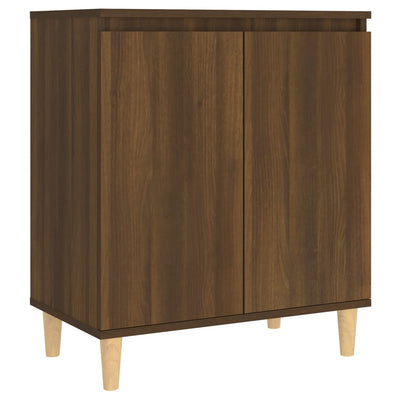 Senkki ruskea tammi 60x35x70 cm tekninen puu