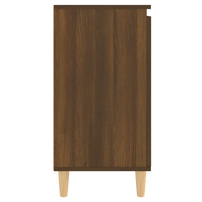 Senkki ruskea tammi 60x35x70 cm tekninen puu