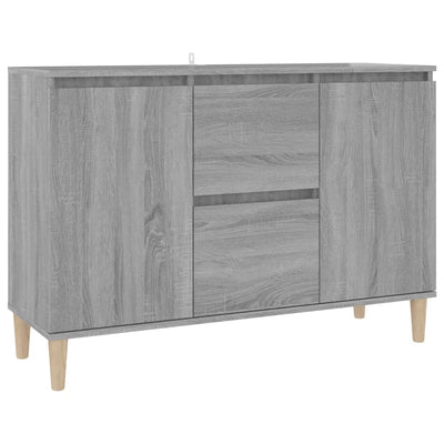 Senkki harmaa Sonoma 103,5x35x70 cm tekninen puu
