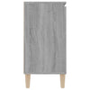 Senkki harmaa Sonoma 103,5x35x70 cm tekninen puu