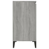 Senkki harmaa Sonoma 104x35x70 cm tekninen puu