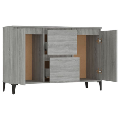 Senkki harmaa Sonoma 104x35x70 cm tekninen puu