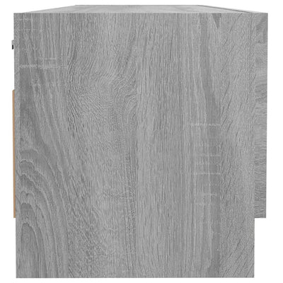 Vaatekaappi harmaa Sonoma 100x32,5x35 cm tekninen puu