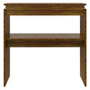 Ruskea konsolipöytä Deleni 80x30x80cm (puinen)