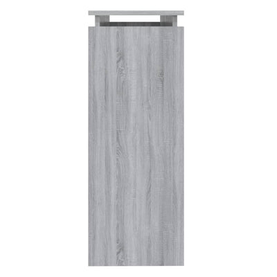 Konsolipöytä harmaa Sonoma 102x30x80 cm tekninen puu