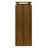 Konsolipöytä ruskea tammi 102x30x80 cm tekninen puu