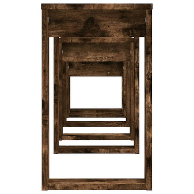 Sarjapöydät Cozana (3 kpl savutammi puinen)