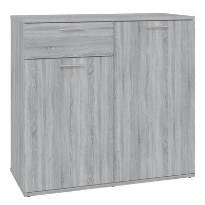 Senkki harmaa Sonoma 80x36x75 cm tekninen puu