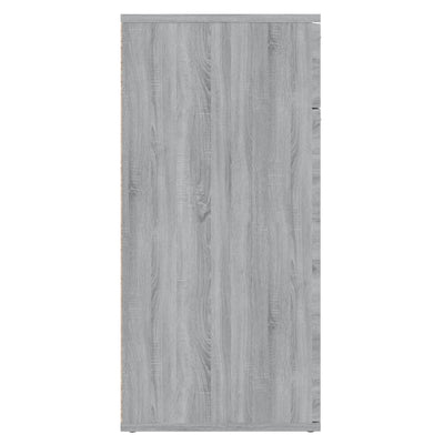 Senkki harmaa Sonoma 80x36x75 cm tekninen puu