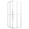 Suihkukaappi huurrettu ESG 90x70x180 cm