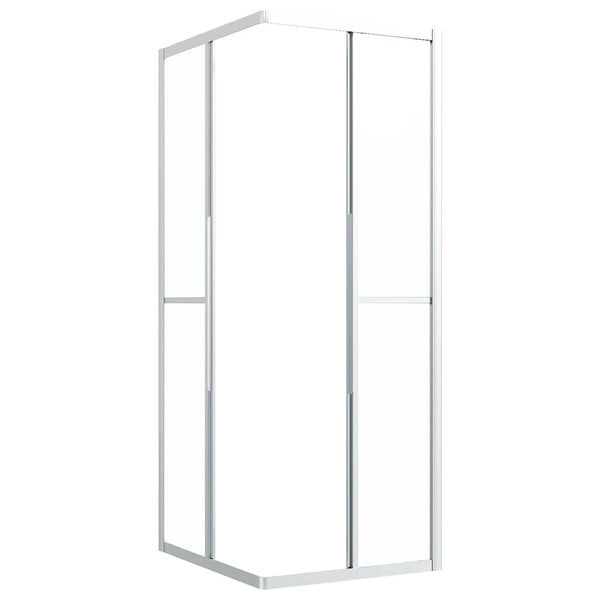 Suihkukaappi huurrettu ESG 90x70x180 cm