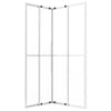 Suihkukaappi huurrettu ESG 90x70x180 cm