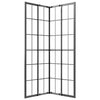 Suihkukaappi huurrettu ESG 70x70x180 cm musta