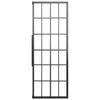 Suihkukaappi huurrettu ESG 70x70x180 cm musta