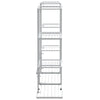 Valkoinen kukkateline Secan 94,5x25x89cm (rauta)