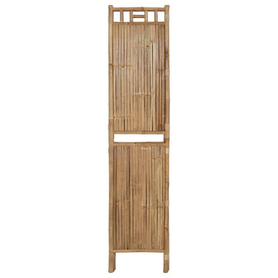 4-paneelinen tilanjakaja bambu 160x180 cm
