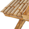 Piknikpöytä 115x115x81 cm bambu