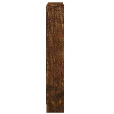 Kenkäkaappi savutammi 59x17x108 cm tekninen puu