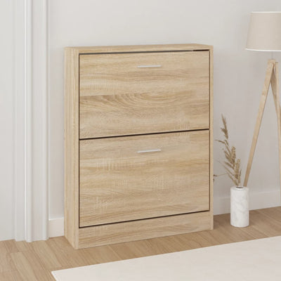Kenkäkaappi tammi 59x17x81 cm tekninen puu