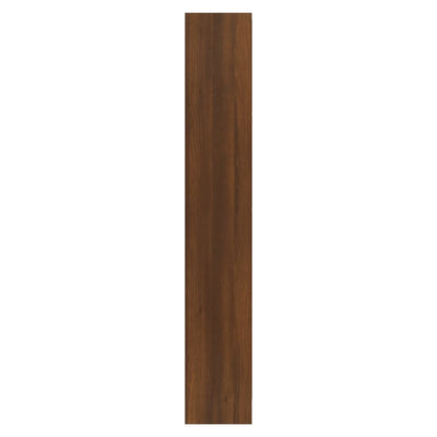 Kenkäkaappi ruskea tammi 63x24x147 cm tekninen puu