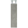 Kenkäkaappi betoninharmaa 63x24x104 cm tekninen puu