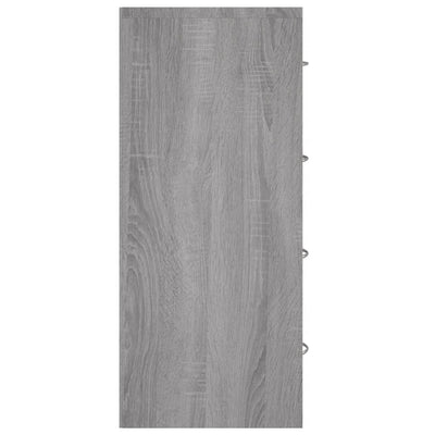 Harmaa senkki 4 vetolaatikolla General 60x30,5x71cm (sonoma)