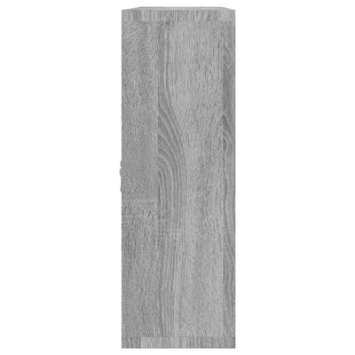 Seinähylly 8 lokeroa harmaa Sonoma