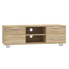 TV-taso Sonoma-tammi 120x40,5x35 cm tekninen puu