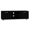 TV-taso musta 120x40,5x35 cm tekninen puu