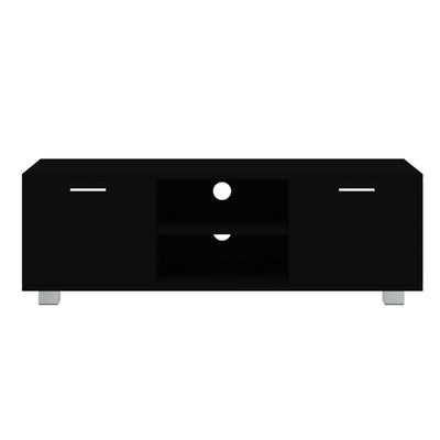 TV-taso musta 120x40,5x35 cm tekninen puu