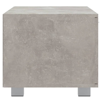 TV-taso betoninharmaa 120x40,5x35 cm tekninen puu
