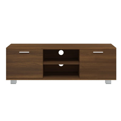 TV-taso ruskea tammi 120x40,5x35 cm tekninen puu