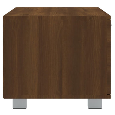 TV-taso ruskea tammi 120x40,5x35 cm tekninen puu