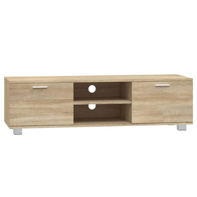 TV-taso Sonoma-tammi 140x40,5x35 cm tekninen puu
