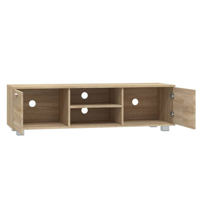 TV-taso Sonoma-tammi 140x40,5x35 cm tekninen puu