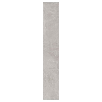 Kenkäkaappi peilillä 3-kerroksinen betoninharmaa 63x17x102,5 cm