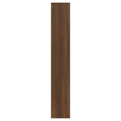 Kenkäkaappi peilillä 3-kerroksinen ruskea tammi 63x17x102,5 cm