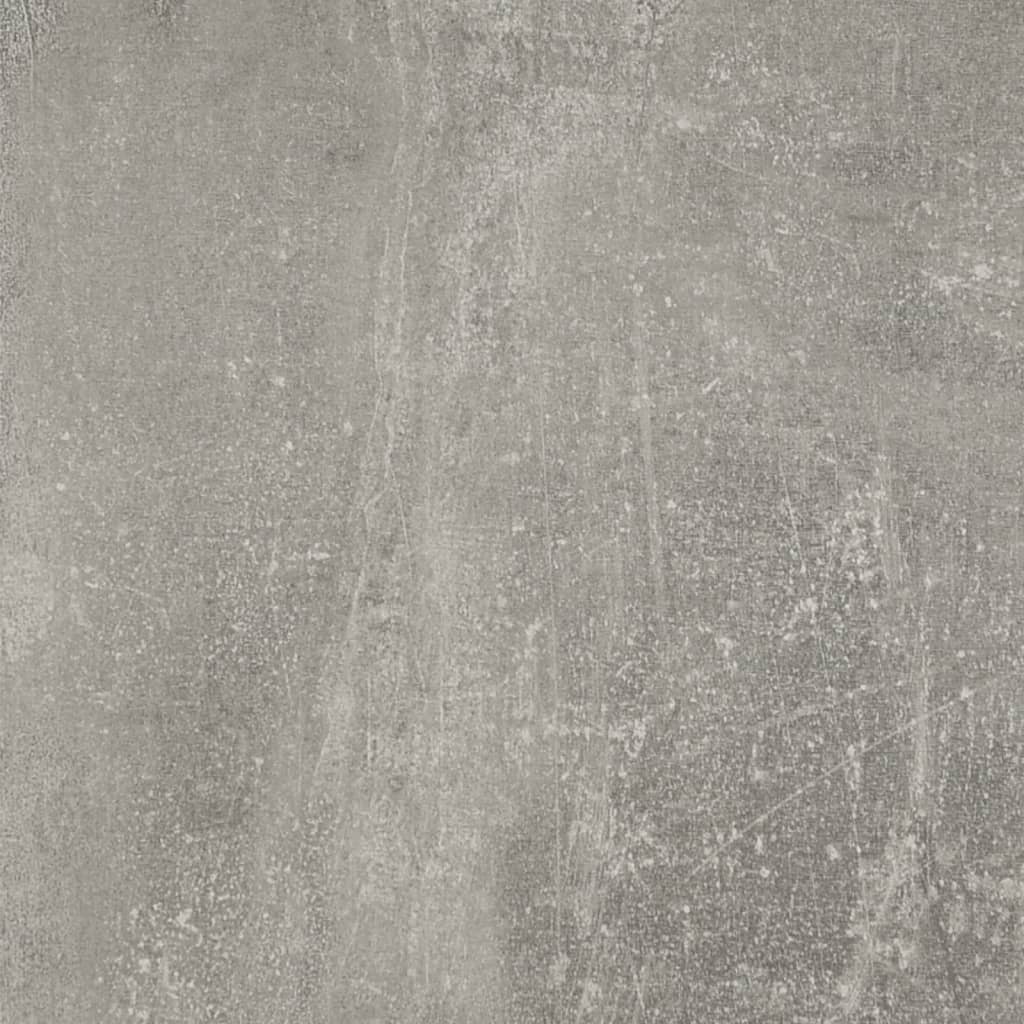 Betoninharmaa työpöytä laatikolla ja kaapilla Omaid 100x40x73cm (puu)