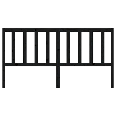 Musta sängynpääty Taflan 186x4x100cm (mänty)