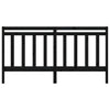 Musta sängynpääty Kvetoslav 186x4x100cm (mänty)
