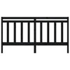 Musta sängynpääty Kvetoslav 206x4x100cm (mänty)