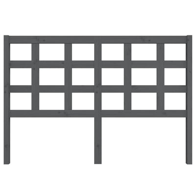 Harmaa sängynpääty Bociu 145,5x4x100cm (mänty)