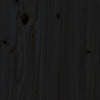 Musta sängynpääty Cili 125,5x4x100cm (mänty)