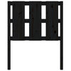 Musta sängynpääty Ghiulfra 80,5x4x100cm (mänty)