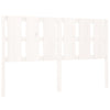 Valkoinen sängynpääty Ghiulfra 155,5x4x100cm (mänty)